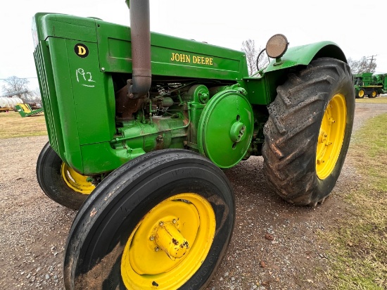John Deere Model D 2 cylinder tractor Sn# 16755
