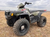Polaris 500 H.O. Sportsman 4x4 on demand 270 hours showing