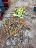 Ratchet straps & ext cords