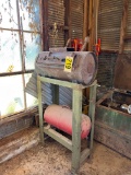 Branding iron oven, stand & air tank