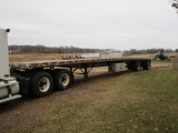 1996 Wilson 48 foot flatbed semi trailer