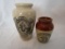 Set of 2 Adv. creamer jugs 