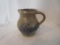 RW Salt glaze pitcher 5 inches w/bird