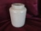 RW preserve snuff jar, white glaze, bottom marked