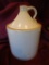 White cone top jug (base chips)