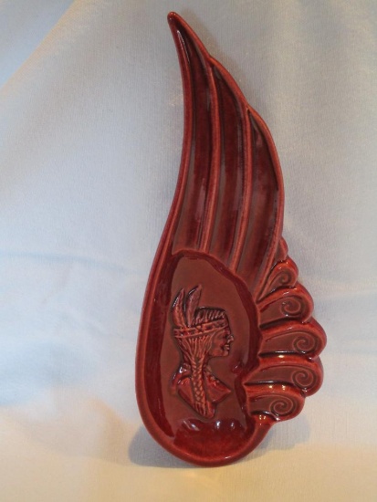 Indian Maiden R.W. Ashtray (Pretty Red Wing)