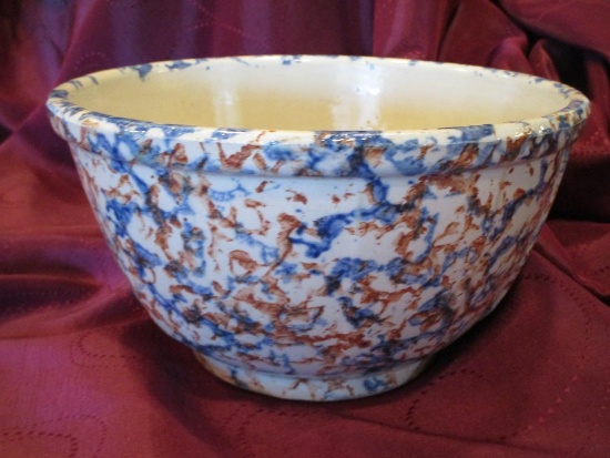 RW Spongeware #9 bowl (perfect) panel