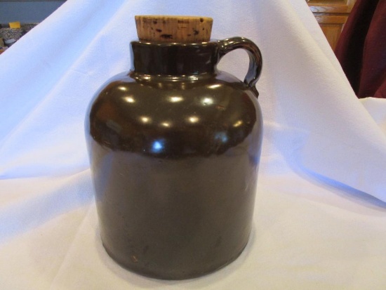 Albany Slip wide mouth jug 71/2 inches 1/2Â  gal. bottom marked