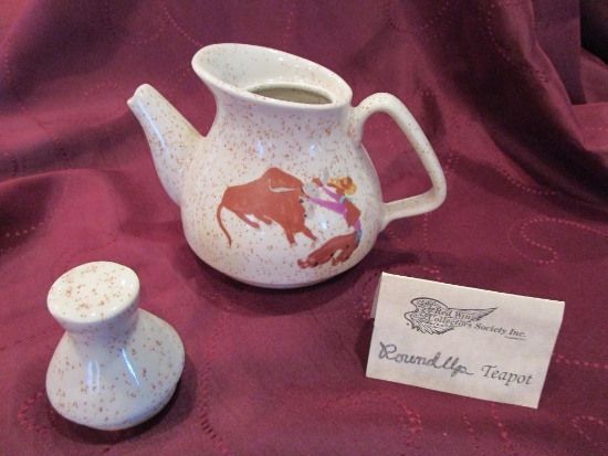 RWCS commemorative 2006 Roundup Teapot
