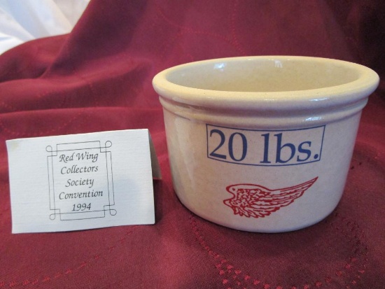 1994 RWCS commemorative mini butter jar