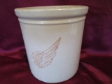 Rare large wing 1 gal. crock