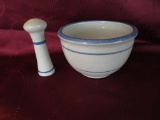 RW bowl and pestle souvenir