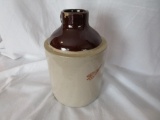 Brown/white shoulder jug, small wing (chip on top)