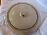 2 gal. white crock lid, button