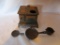 Vintage Queen Miniature Cast Iron Stove With Assessories