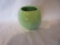 Vintage Green Royal Haeger Orb Vase Ball Deco/label 3 3/4
