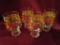 Set Of 4 Schlitz Golden Gophers Basketball Glassware 1974-75'