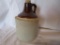 Red Wing 1/2 Gal. Brown Top Jug, Small Wing, (front Crack, 8