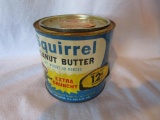 Vintage Squirrel Peanut Butter Tin From Canada