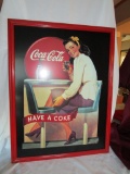 Coca-cola Large Print/red Frame 24