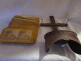 Antique Stereoviewer With 24 Cards