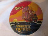 Vintage Riley's Variety Toffee Tin, Halifax, England 5