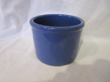 Vintage Cobalt Blue Butter Crock