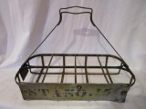 Vintage Metal $.15 Milk Bottle Carrier