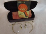 Vintage Eye Glasses/shuron Rontor Lenses, Dr. V. Bruckloaver, Sleepyeye, Mn