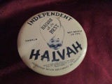 Vintage Halvah Independen Cany Tin 1940's