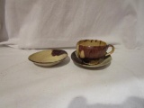 Adope Clay Cup/2 Plates