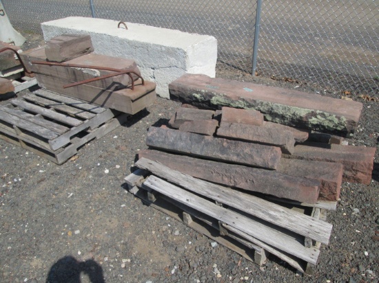 (2) Pallets of Assorted Brownstones