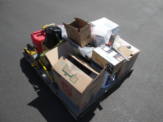 Assorted Oils, Solvents, Shop Supplies,