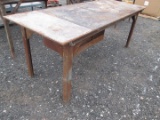 3' x 8' Steel Table