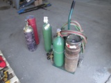 Torch Cart With Assorted Tanks