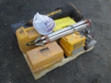 Assorted Lasers, Rebar Tiers,