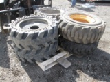 (6) Skid Steer Tires