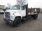 1987 Ford L8000 S/A Flatbed Dump Truck