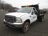 2002 Ford F-550 XL S/A Dump Truck