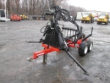 Hardy 850 Tow Behind Log Trailer With Grapple
