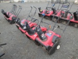 (4) Toro Snow Throwers