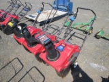 (3) Toro Power Clear Snow Throwers