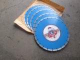 (5) Diamond King Premium Diamond Blades