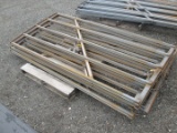 (5) 8' Farm Gates With Hinges