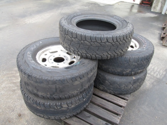 (5) Cooper Tires,