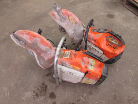 (2) Stihl Cutoff Saws