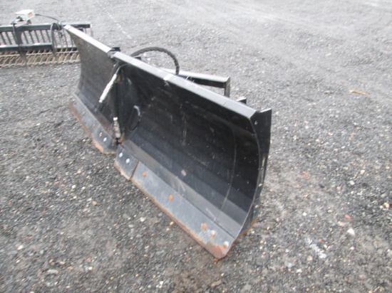 Quick Attach 98" Power Angle "V" Plow With BOCE