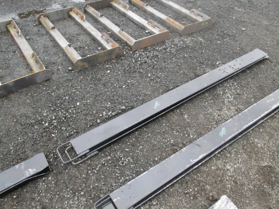 (1) Pair of 7' Fork Extensions