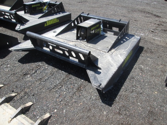 70" Brush Cutter With Push Bar