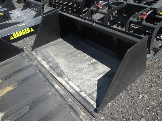 74" Snow/Mulch Bucket With BOCE
